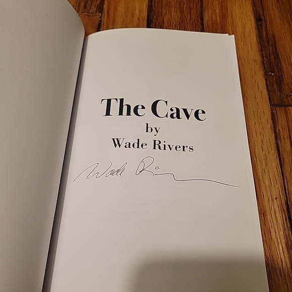 The Cave by Wade Rivers Signed by Wade Rivers Paper Back ExC - Picture 3 of 7